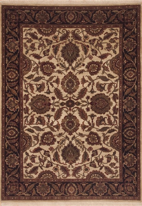 Jaipur Green Hand Knotted 50 X 70 Area Rug 100-11919 Image 0