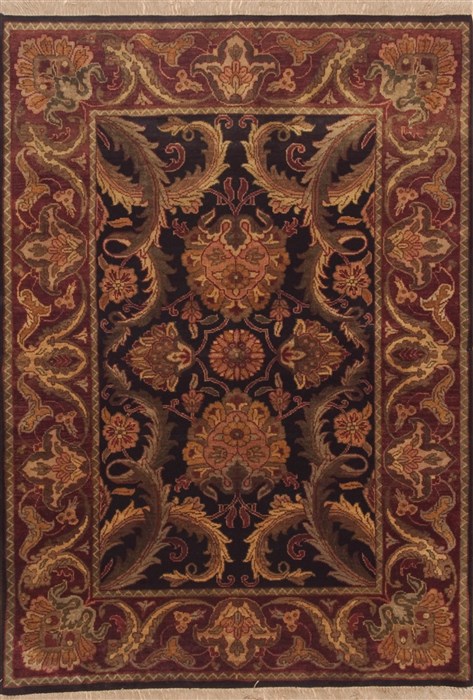 Jaipur Black Hand Knotted 411 X 72 Area Rug 100-11920 Image 0