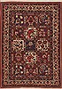 Bakhtiar Red Hand Knotted 48 X 65  Area Rug 100-11931 Thumb 0
