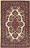 Sarouk Beige Hand Knotted 46 X 71  Area Rug 100-11932 Thumb 0