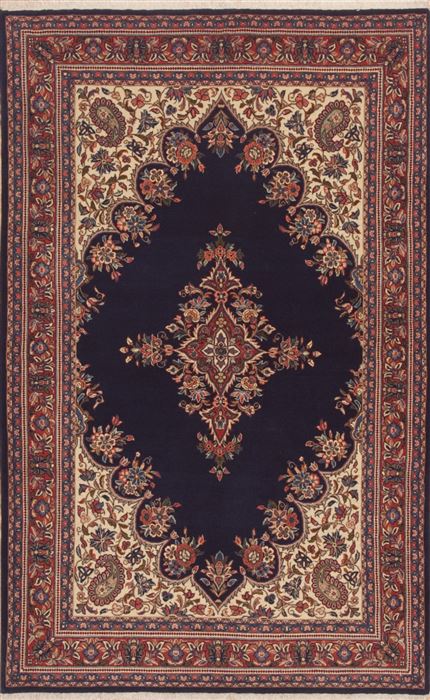 Bidjar Blue Hand Knotted 45 X 71  Area Rug 100-11933 Image 0