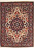 Hamedan Beige Hand Knotted 25 X 33  Area Rug 100-11942 Thumb 0