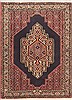 Sanandaj Red Hand Knotted 26 X 34  Area Rug 100-11954 Thumb 0