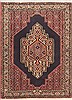Sanandaj Red Hand Knotted 26 X 34  Area Rug 100-11954 Thumb 0