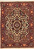 Hamedan Beige Hand Knotted 23 X 31  Area Rug 100-11955 Thumb 0