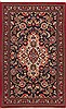 Qum Red Hand Knotted 26 X 43  Area Rug 100-11963 Thumb 0