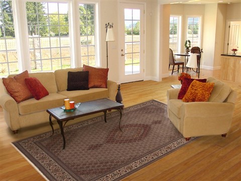 Mahi Green Hand Knotted 68 X 99 Area Rug 100-11970 Image 4
