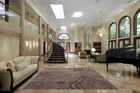 Modern Brown Hand Knotted 80 X 100 Area Rug 100-11971 Image 1
