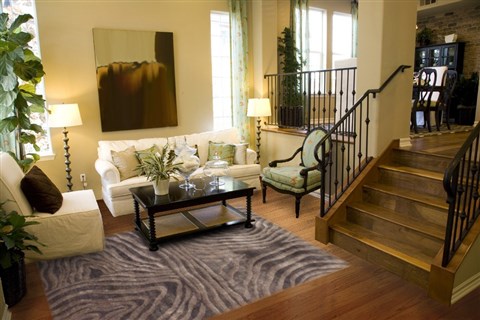 Modern Brown Hand Knotted 80 X 100 Area Rug 100-11971 Image 3