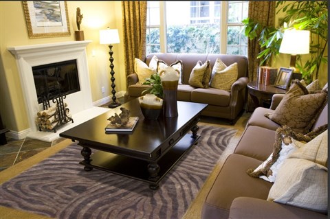 Modern Brown Hand Knotted 80 X 100 Area Rug 100-11971 Image 2