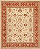 Ziegler Yellow Square Hand Knotted 68 X 80  Area Rug 100-11976 Thumb 0