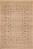 Gabbeh Beige Hand Knotted 48 X 69 Area Rug 100-11981 Thumb 0