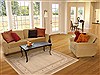 Gabbeh Beige Hand Knotted 49 X 68 Area Rug 100-11982 Thumb 5