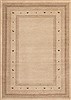 Gabbeh Beige Hand Knotted 49 X 68 Area Rug 100-11982 Thumb 0