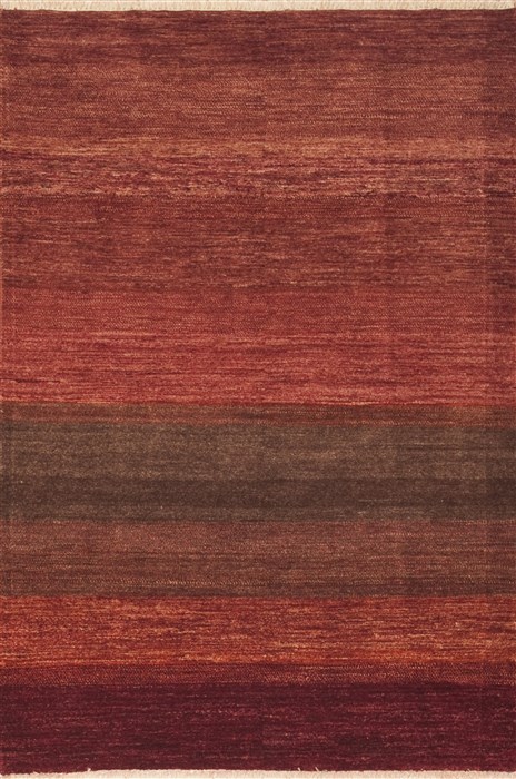 Gabbeh Red Hand Knotted 42 X 62 Area Rug 100-11987 Image 0