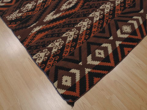 Kilim Brown Flat Woven 58 X 137 Area Rug 100-110002 Image 4
