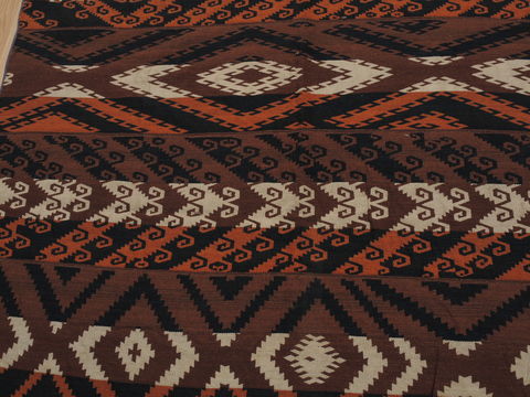 Kilim Brown Flat Woven 58 X 137 Area Rug 100-110002 Image 5