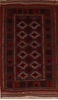 Kilim Red Hand Knotted 54 X 88 Area Rug 100-110004 Thumb 0