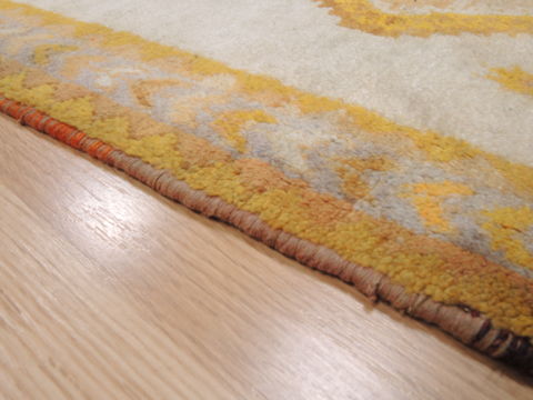 Zanjan Beige Hand Knotted 20 X 38 Area Rug 100-110009 Image 8