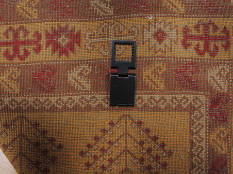 Baluch Yellow Hand Knotted 310 X 66 Area Rug 100-110010 Image 10