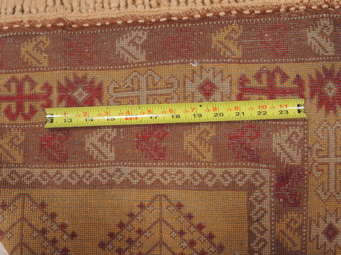 Baluch Yellow Hand Knotted 310 X 66 Area Rug 100-110010 Image 9
