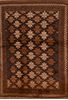 Baluch Brown Hand Knotted 44 X 67  Area Rug 100-110012 Thumb 0