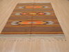 Kilim Brown Hand Knotted 54 X 611  Area Rug 100-110014 Thumb 1