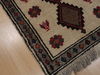 Gabbeh Beige Hand Knotted 24 X 49 Area Rug 100-110017 Thumb 4