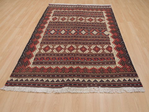 Kilim Brown Flat Woven 47 X 610 Area Rug 100-110019 Image 1