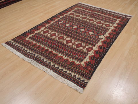Kilim Brown Flat Woven 47 X 610 Area Rug 100-110019 Image 2