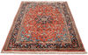 Sarouk Red Hand Knotted 39 X 51  Area Rug 254-110021 Thumb 4