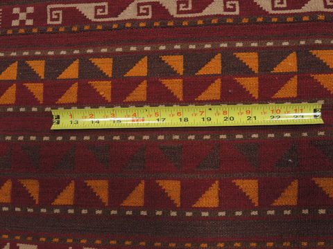 Kilim Red Runner Flat Woven 46 X 1011 Area Rug 100-110024 Image 8