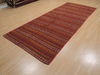 Kilim Red Runner Flat Woven 46 X 1011  Area Rug 100-110024 Thumb 2