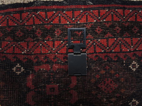 Baluch Red Hand Knotted 34 X 63 Area Rug 100-110027 Image 11