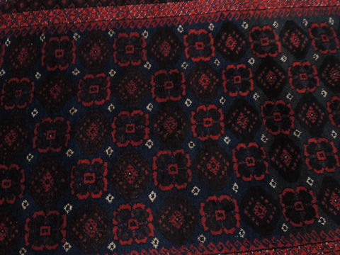 Baluch Red Hand Knotted 34 X 63 Area Rug 100-110027 Image 6