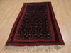 Baluch Red Hand Knotted 34 X 63 Area Rug 100-110027 Thumb 1