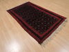 Baluch Red Hand Knotted 34 X 63  Area Rug 100-110027 Thumb 3