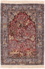 Isfahan Red Hand Woven 38 X 53 Area Rug 254-110028 Thumb 0