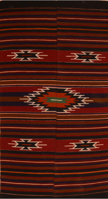 Kilim Red Flat Woven 46 X 88 Area Rug 100-110031 Image 0
