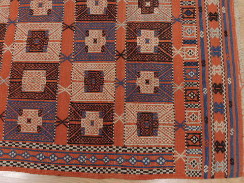 Kilim Red Hand Tufted 410 X 76 Area Rug 100-110034 Image 5