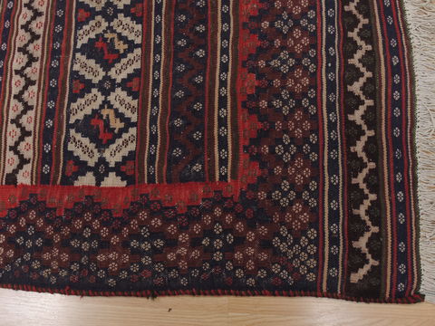 Kilim Red Flat Woven 41 X 61 Area Rug 100-110035 Image 5