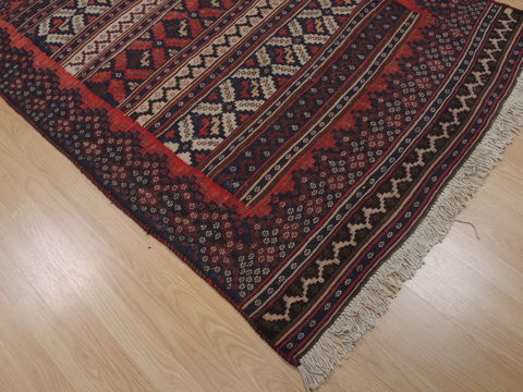 Kilim Red Flat Woven 41 X 61 Area Rug 100-110035 Image 6