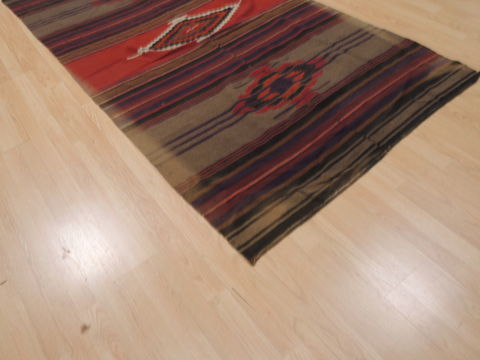 Kilim Brown Hand Tufted 46 X 88 Area Rug 100-110036 Image 3