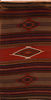 Kilim Brown Hand Tufted 46 X 88 Area Rug 100-110036 Thumb 0