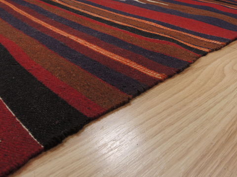 Kilim Red Flat Woven 46 X 88 Area Rug 100-110037 Image 6