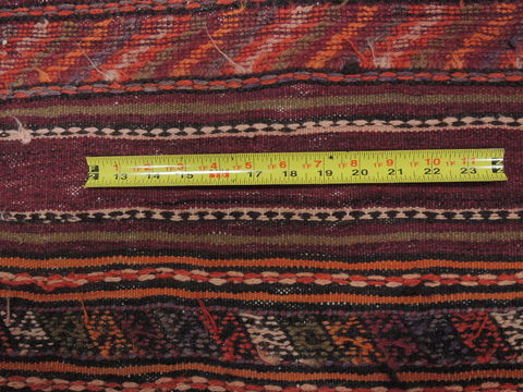 Kilim Red Flat Woven 410 X 810 Area Rug 100-110040 Image 10