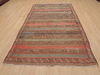 Kilim Red Flat Woven 410 X 810 Area Rug 100-110040 Thumb 1