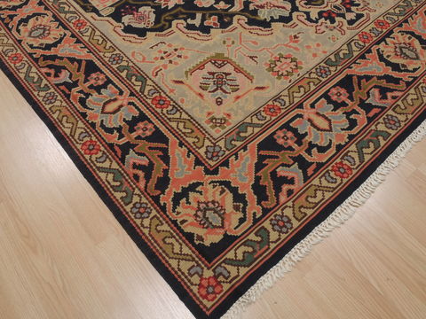 Kilim Beige Square Flat Woven 90 X 98 Area Rug 100-110045 Image 4
