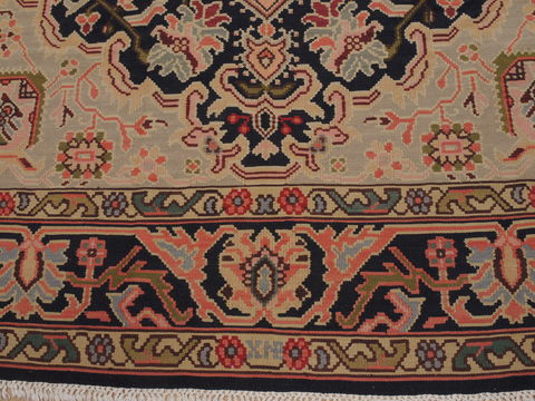Kilim Beige Square Flat Woven 90 X 98 Area Rug 100-110045 Image 5