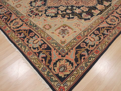 Kilim Beige Square Flat Woven 90 X 98 Area Rug 100-110045 Image 8